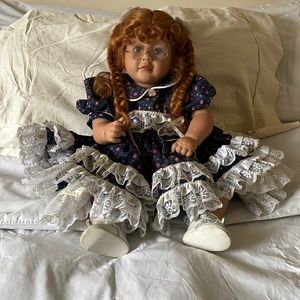 🧸 Vintage 1991 Pat Secrist Doll – Original Outfit